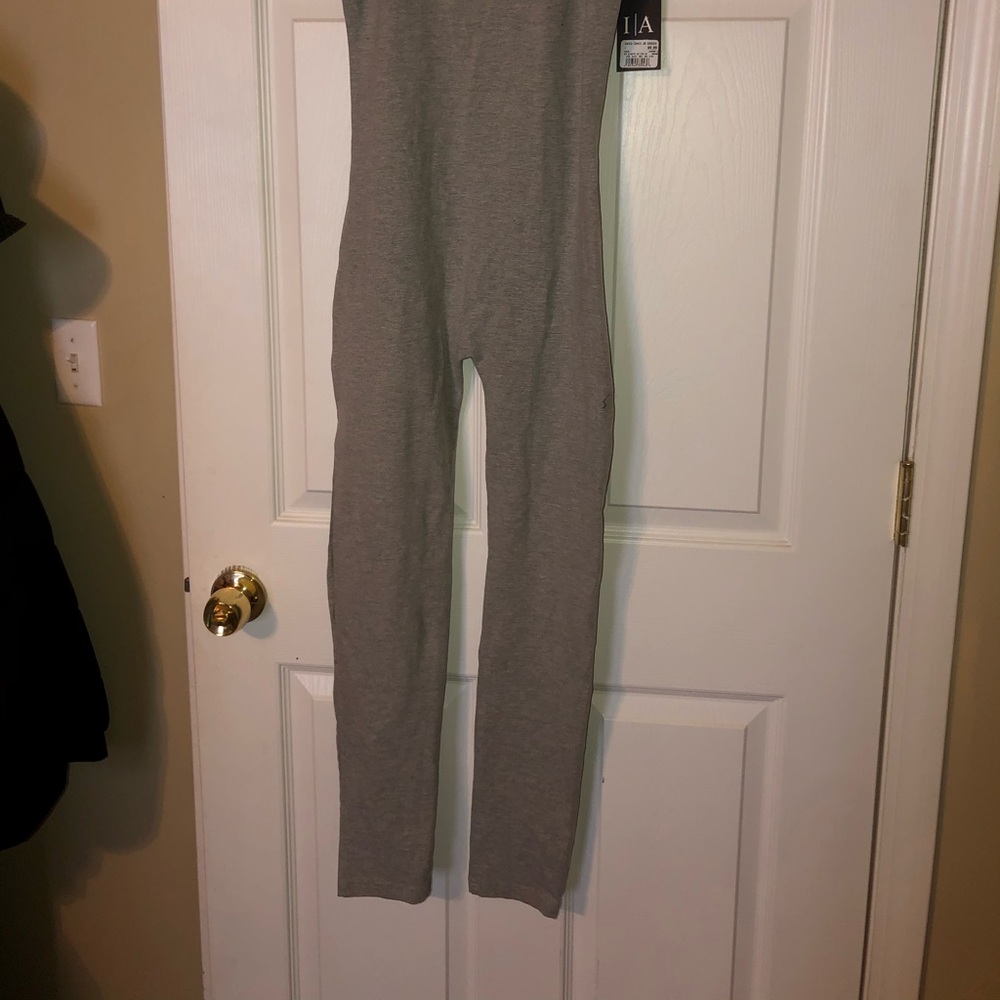 Gray bodysuit